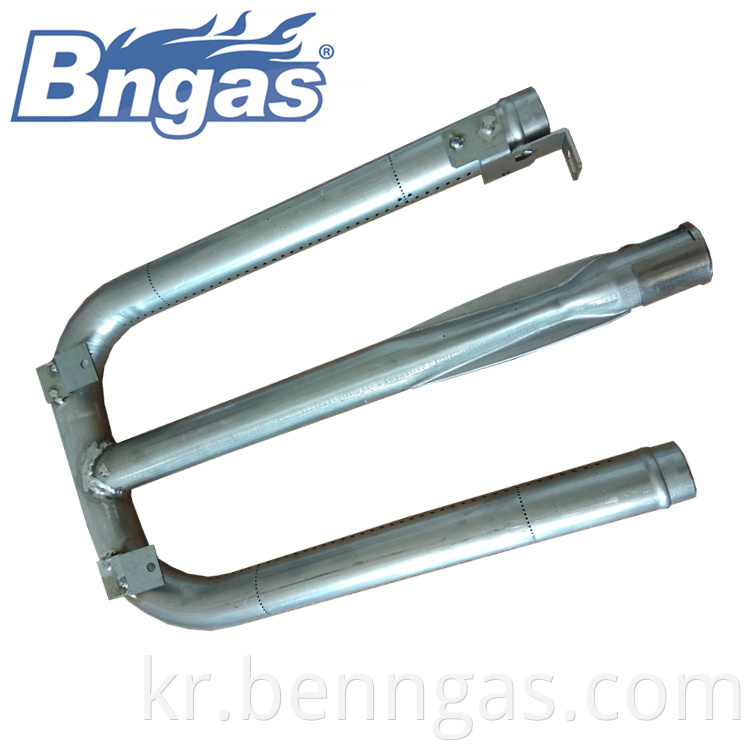 U shape gas burner